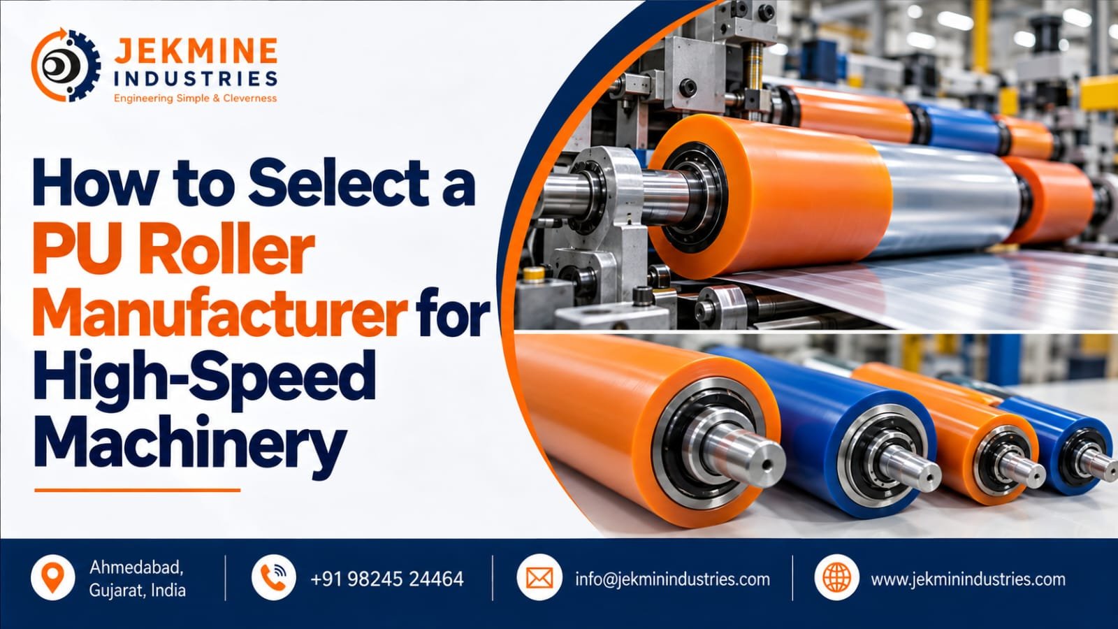 Industrial roller repair and recoating